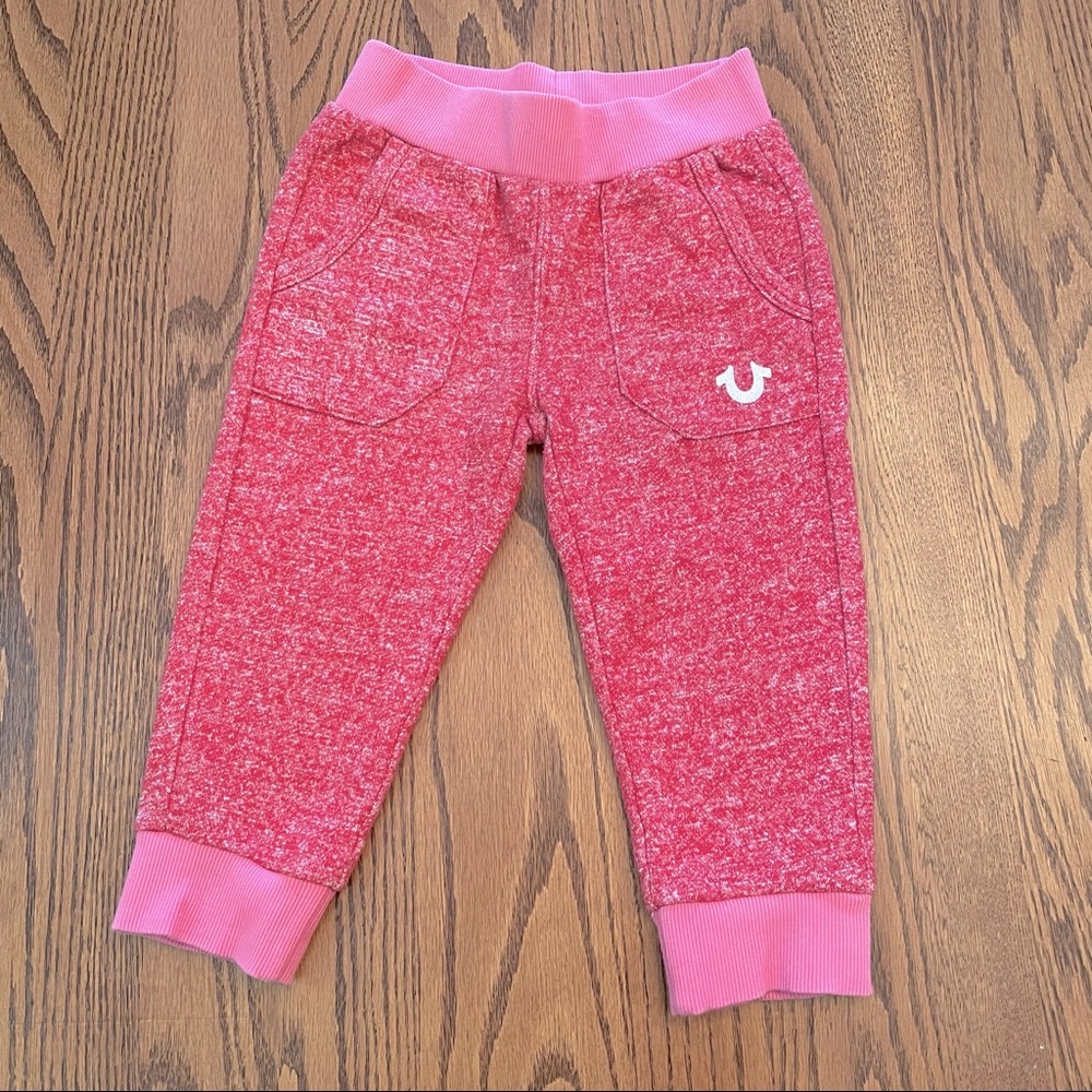 4T True Religion Joggers Sweatpants Like New